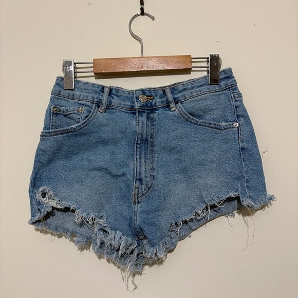 Zara Denim Cutoff Shorts - Picture 1 of 5